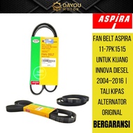 Fan Belt ASPIRA 11-7PK1515 for Kijang Innova Diesel 2004–2016 | Original Alternator Fan Belt