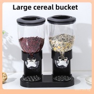 Five Grains Household Cereal Kitchen  Rotating Transparent Oatmeal Dispenser Cereal Storage Jar Stor