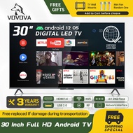 VOVOVA smart digital TV 30 32 50 inch android tv Full HD Flat Screen television sale Hdmi/VGA/RF Net