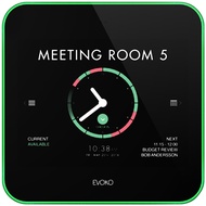 Evoko ERM2001 LISO Space Booking System Digital Door Sign, White