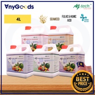 4L Ag-Tech Ag Leader 954 469 368 Ca Humus Seaweed Amino NPK Foliar Fertiliser | Baja Foliar Baja Pok