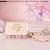 Honkai Impact 3 Game Elysia Earphone Case Elysia Pendant Cute Pink Leather Earphone Case With Lanyar