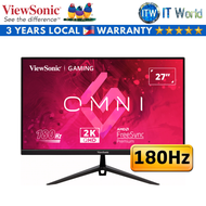 Itw | Viewsonic VX2728-2K / 27" (2560 x 1440 QHD) / 180Hz / IPS / 0.5ms Flicker-free Gaming Monitor