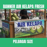 BANNER AIR KELAPA FRESH (4 lubang,) PILIHAN 4X2 / 6x4 / 8X2 / 10X2