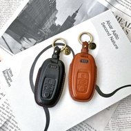 奧迪AUDI RS A3 A4 A5 A6 A7 A8 Q2 Q3 Q5 汽車鑰匙皮套