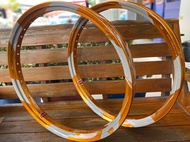 วงล้อAkront ล้อ17 วงล้อขอบ17 วงล้ออาร์ก้อน ทรงA/ทรงเหลี่ยม สีทอง 2 สี ขนาด17-1.4 ราคาต่อคู่ โล ล้อรถ