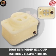 MASTER PUMP OIL CUP HONDA RAIDER HX135 FUEL CUP RAIDER HAWK HONDA HX135