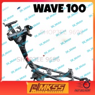 9696 WAVE 100 WAVE100 Frame Body Comp Chassis Tulang Body Badan Chasis