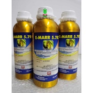 E-MARR 5.7EC 1L emamectin benzoate 5.7% Racun Ulat Serangga Plutella Ratus