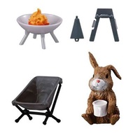全新 日版 Bandai 扭蛋 動物露營 動物 露營 Animal Camp 07 第七彈 Vol 7 露營櫈 兔 Rabbit