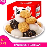 Thùng 2kg bánh mochi Đài Loan hàng chuẩn 2 cô gái-hàng đủ cân date mới