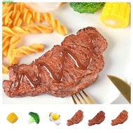 GIVEN Simulation Steak Model, Western Food Cooking Toys Simulation Kitchen Toy, Good-looking Simulat