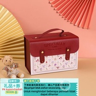 Contact before order】eihongjie Wedding Candies Box Wedding GiftinsStyle Simple Handbag Large 38-Sect