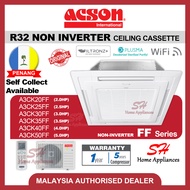 ACSON R32 Non-Inverter Ceiling Cassette Air-Conditioner FF SERIES 2HP 2.5HP 3HP 3.5HP 4HP 5HP