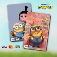 MINIONS TNG - TOUCH N GO STICKER CARD / ATM CARD STICKER COVER, TNG CARD, ATM CARD
