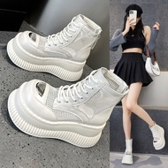 Thick-soled Martin Boots Summer Sandals Boots Breathable Short Boots Martin Boots Women's Short Boot