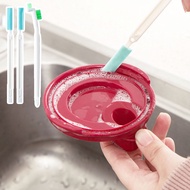 3Pcs/Set Cup Bottle Cup Lid Narrow Gap Brush / Baby Milk Bottle Nipple Detailed Brush / Useful Long 