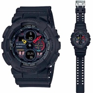 Adapted for g-shock GA-140 GA-140BMC-1AJF all black durable watch strap gj648