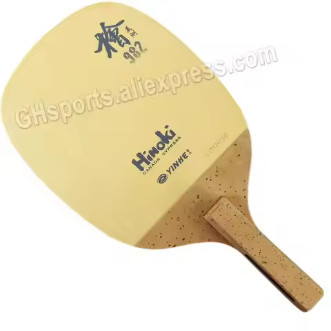 YINHE 982 HINOKI (1 Ply SOLID Hinoki) YINHE Table Tennis Blade / Racket Cypress Japanese Penhold JS