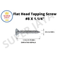 Wood Screws | Wood screws #8 X 1.1/4 - 10 PCS