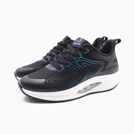 W&M 氣墊彈力休閒運動鞋 女鞋-黑色