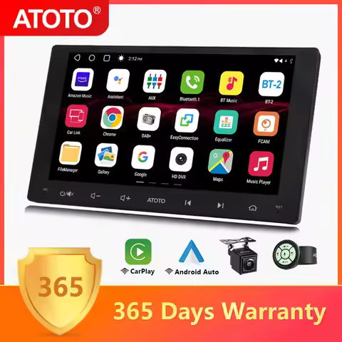 ATOTO 9" inch Double 2 Din Android Car Radio 2Din Stereo Wireless Apple CarPlay Android Auto Screen 