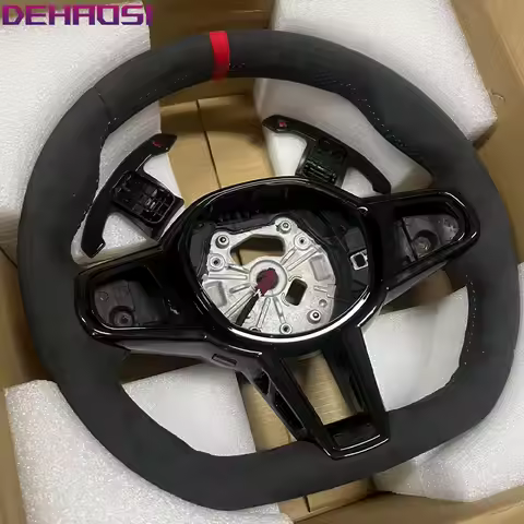 Carbon Fiber Steering Wheel For BMW New G80 G82 G83 G87 2019-2025 M2 M3 M4 Alcantara Old Upgrade New