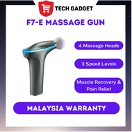 SKG F7-E Massage Gun | 4 Massage Heads | 3 Speed Levels |Muscle Recovery & Pain Relief