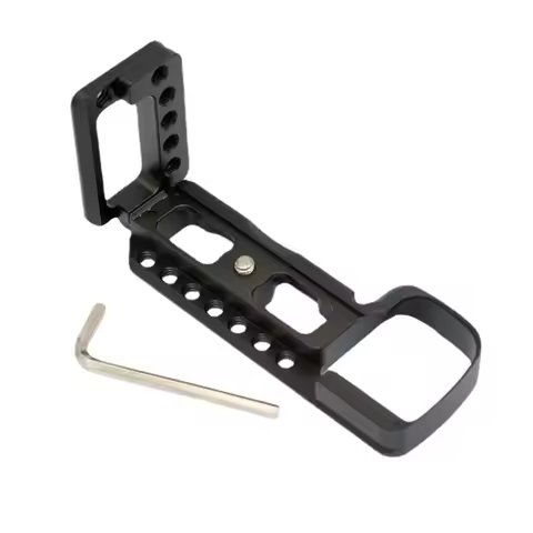 Quick Release Vlog L Plate Bracket Holder Hand Grip for Sony A6000 A6100 A6300 A6400 Digital Camera 