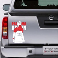 CUTTING STICKER GARUDA INDONESIA NATIONAL TEAM ARHAN COOL VIRAL CAR TRUNK STICKER