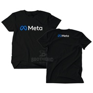 KATUN META Facebook T-shirt Internet Marketing Logo Technology Combed Cotton 30s