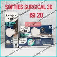 Original Masker Softies 3D Surgical (Model KF94) isi 20pcs / Softies