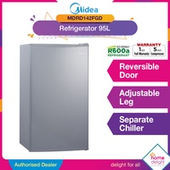 Midea Single Door Fridge 95L [ NEW MDRD142 / MDRD142FGD / MS-93 MS93 ]
