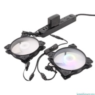 jenniferagg.my Connect and Control 33cm DC5521 to 4Pin Power Adapter Cable for Multiple PC Fans