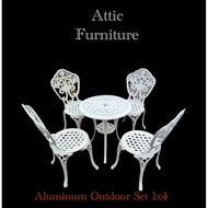 Outdoor Set (1x4) / ATTIC FURNITURE CN OUTDOOR SET 1x4