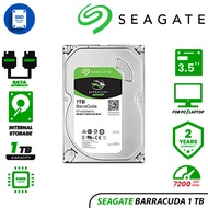 Seagate Barracuda 1TB 2TB 4TB 6TB 8TB - 3.5 Inch PC HDD - 2 Years Warranty