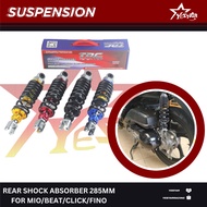 Yestar (TRC) shock absorber 285mm for MIO/CLICK/BEAT/FINO Motorcycle Accesories #2009285