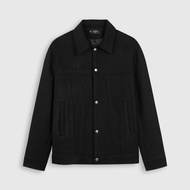 rew Áo khoác nam ROWAY chất liệu dạ ép cao cấp | Dạ Bấm V1 234