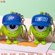 GANTUNGAN MIKE WAZOWSKI KEYCHAIN TOY FROM MONSTER INC ANIMATION MINI KEYCHAIN TOY/