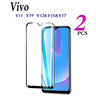 2Pcs For VIVO Y11(2019) VIVO Y12&Y15&Y17  Y20  Y20i S1pro 9H Full Screen Tempered Glass Film