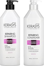 Aekyung Kerasys Repairing Shampoo(600ML) and Conditioner(600ML)