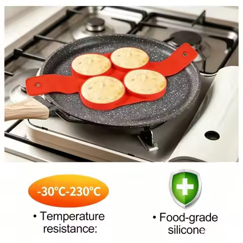 Silicone Egg Pancake Ring Fried Egg Shaper Nonstick Omelet Mould Egg Cooker Kitchen Baking Cooking H