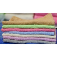 TOWEL DOORGIFT MURAH TUALA KECIL HARGA BORONG 100% COTTON SIZE 12X20 INCH TUALA MUKA 12PCS MInimum O