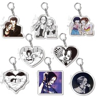 Anime NANA Acrylic Okazaki Shinichi Komatsu Nana Oosaki Nana Keychain Cosplay Figure Pendant Key Hol