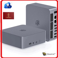 Beelink EQR5 Mini PC, AMD Ryzen 7 5825U, 8C/16T, up to 4.5Ghz, 16GB/32GB DDR4 RAM 500GB PCIe3.0 SSD,