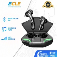 ECLE E-SportS TWS Gaming Earphone Waterproof Headset Bluetooth