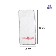 Good Morning Towel 83/96 Face Towel White wash cloth 100% Cotton Tuala Putih