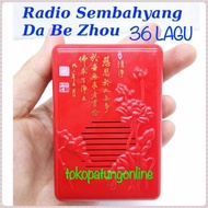 Termurah Radio Pemutar Lagu Sembahyang Buddha 36 Lagu