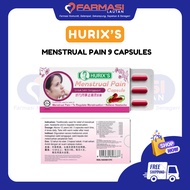 HURIX'S MENSTRUAL PAIN CAPSULES 6's (FOR PERIOD PAIN)