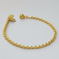 Emas Korea Rantai Tangan Perempuan Gold Plated Women Bracelet Gelang Tangan